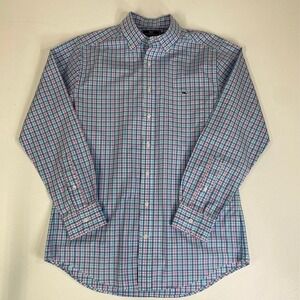Vineyard Vines Slim Fit‎ Tucker Shirt Plaid Button Down Long Sleeve M